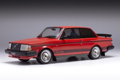 Volvo 240 Turbo Custom Rouge 1987 1/18 IXO | eBay