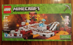 lego minecraft 21130 the nether railway