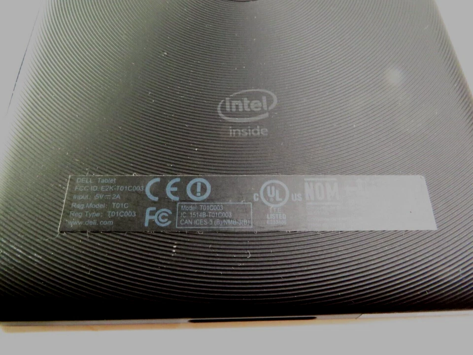 Dell Venue 7 3740 Preto 16GB, Wi-Fi Bluetooth Android, Excelente - Imagem 4 de 4