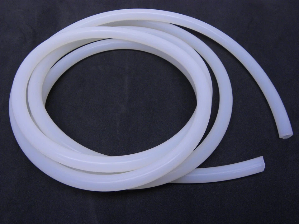 10 FEET LONG- Silicone Tubing FDA NSF Food Grade 1/4" ID X 1/2" OD x 1/8" Wall - Image 2 of 4