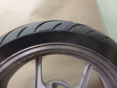 2007 KAWASAKI NINJA ZX-6R ZX600-P WHEEL TIRE DISC MICHELIN 2007 KAWASAKI NINJA ZX-6R ZX600-P WHEEL TIRE DISC MICHELIN