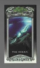 2020 Topps Allen & Ginter Where Monsters Live The Ocean Mini #MWML-4 Insert Card