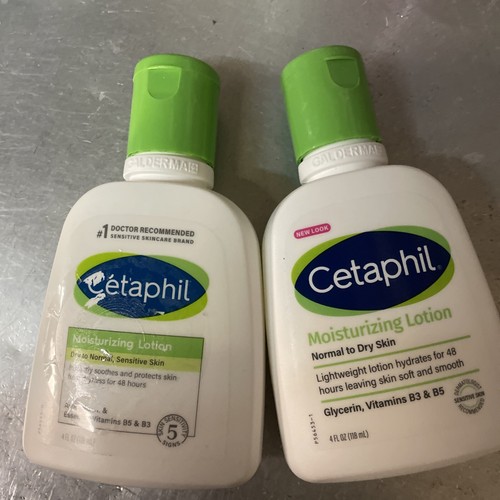 Lot Of Two Cetaphil Moisturizing Lotion - 4 OZ.
