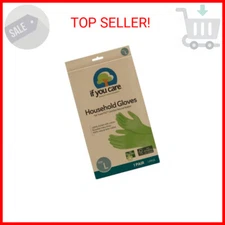 If You Care Latex Gloves, Large – 1 Pair (Pack of 1) – For Gardening, Dishwashin