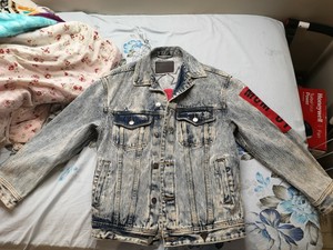 oversized denim jacket ebay