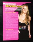 C2754 Mariah Carey Eminem Vintage Thailand Only 1 Color Page Mega Rare!