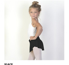 Bullet Pointe Pull on Dance Skirt - Color "Black" - Kids XS Jr. - NWT