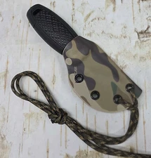 KYDEX SHEATH (ONLY) for MORA ELDRIS FIXED BLADE KNIFE, HAND MADE, MORAKYD224