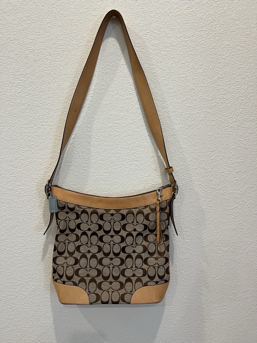 00s 【old coach】5446 shoulder bag brown 2000s Coach LIMITED EDITION Madison Brown Shoulder Bag 💝S♡LD