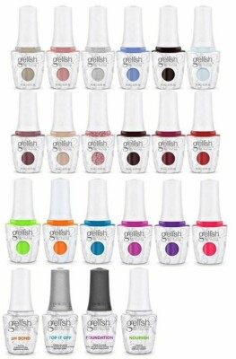 HARMONY GELISH Soak-Off -Choose Any Color/Top/Base/Bond/Oil NEW BOTTLE- SERIES 6