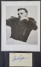 Elmer Angsman Autograph Notre Dame NCAA 3x5 Index Card NFL Chicago Cardinals