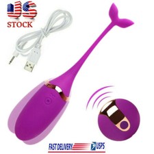 MultiSpeed Remote Control Vibrating Massager Wand Bullet for Women US