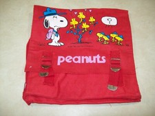 Camp Snoopy School Book Bag 11" X 12"