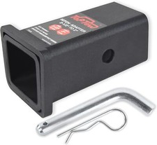 64028hp Trailer Hitch Adapter 2-12 To 2 Hitch Reducer Sleeve Carbon Steel 5 64028hp Trailer Hitch Adapter 2-12 To 2 Hitch Reducer Sleeve Carbon Steel 5
