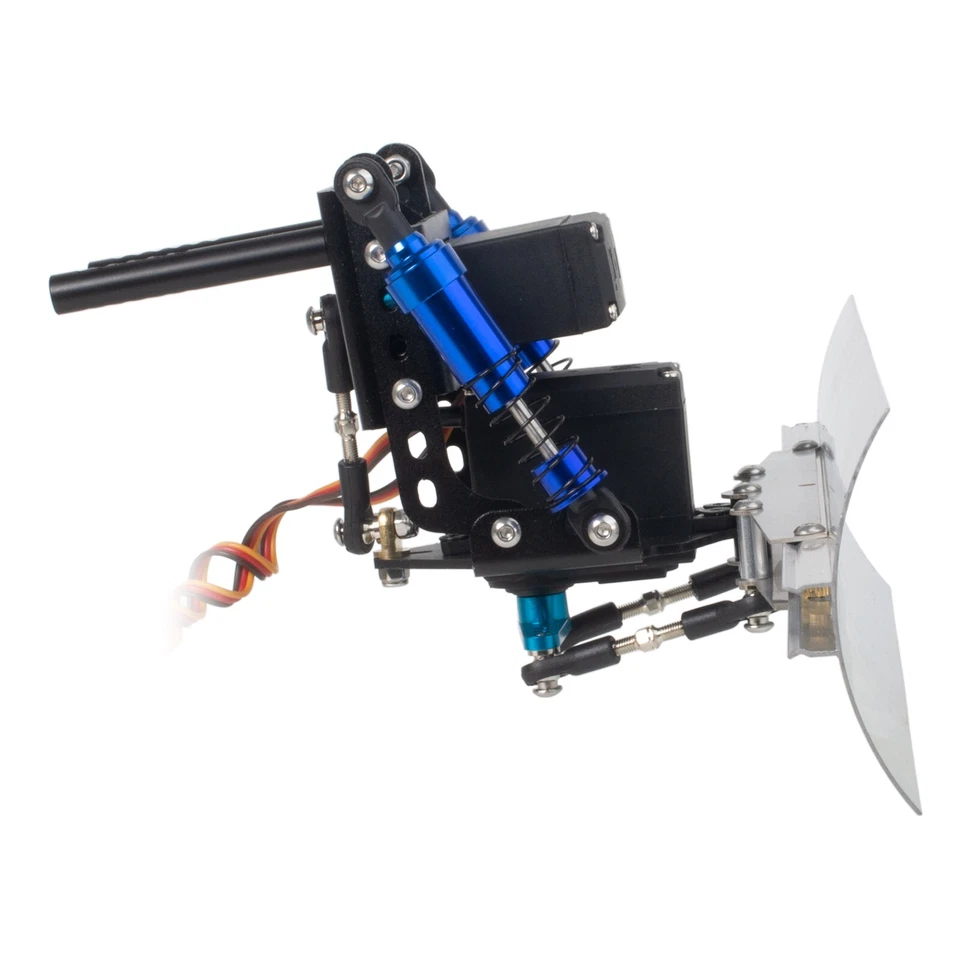 RC Alumium Snow Shovel Plow Blade with Servo Motor for 1/10 TRX4 Axial SCX10 II - Image 4 of 4