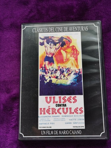 ULISES CONTRA HÉRCULES Muy Buen Estado DVD - Imagen 2 de 3