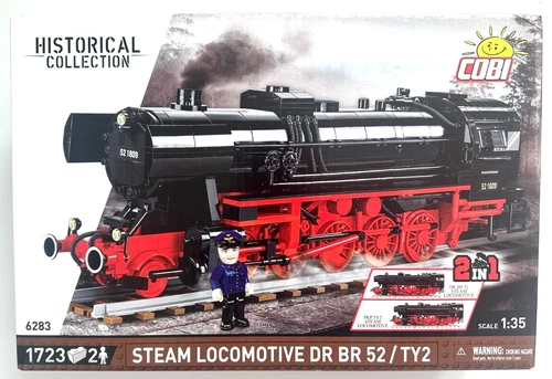 COBI 6283 DR BR 52/TY2 Dampflok Steam Locomotive Neu & OVP