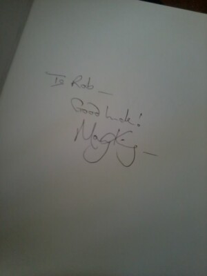 MARY KING +HAND SIGNED+TO 'ROB.H/B 'HOW I TRAIN FOR SUCCESS'152 PAGES.EQUESTRIAN