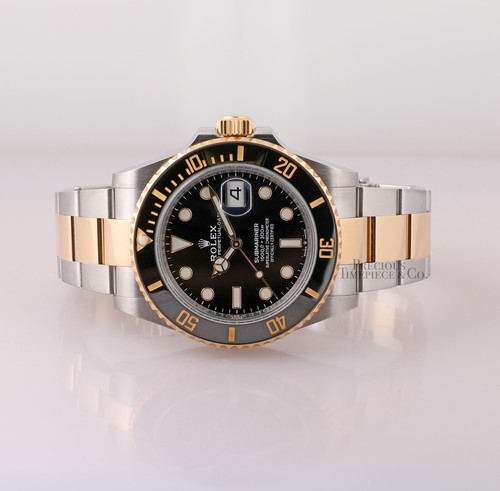 Rolex Submariner 126613 Datum 18k zweifarbige Keramik Lünette - schwarzes Zifferblatt 41 mm Komplettset - Bild 5 von 8