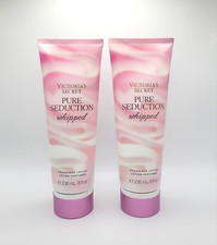 Victoria's Secret Pure Seduction Whipped Fragrance Body Lotion 8 oz Set of 2