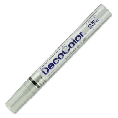 Paint Markers Broad Point Silver 1 Count Pack of 1 UCH300SSLV