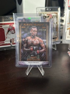 2024 Topps UFC Knockout Israel Adesanya #93 Orange /250
