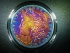 UNC. 1881-S MORGAN SILVER DOLLAR BEAUTIFULLY TONED DETAIL COLLECTOR GRADE M-1103