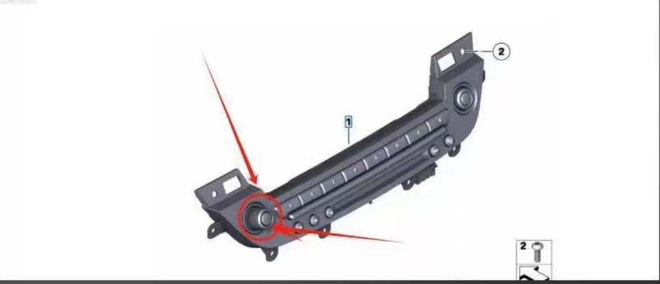 Ручка регулировки громкости Rolls Royce Guster Wraith от оригинального производителя б/у - Изображение 3 из 4