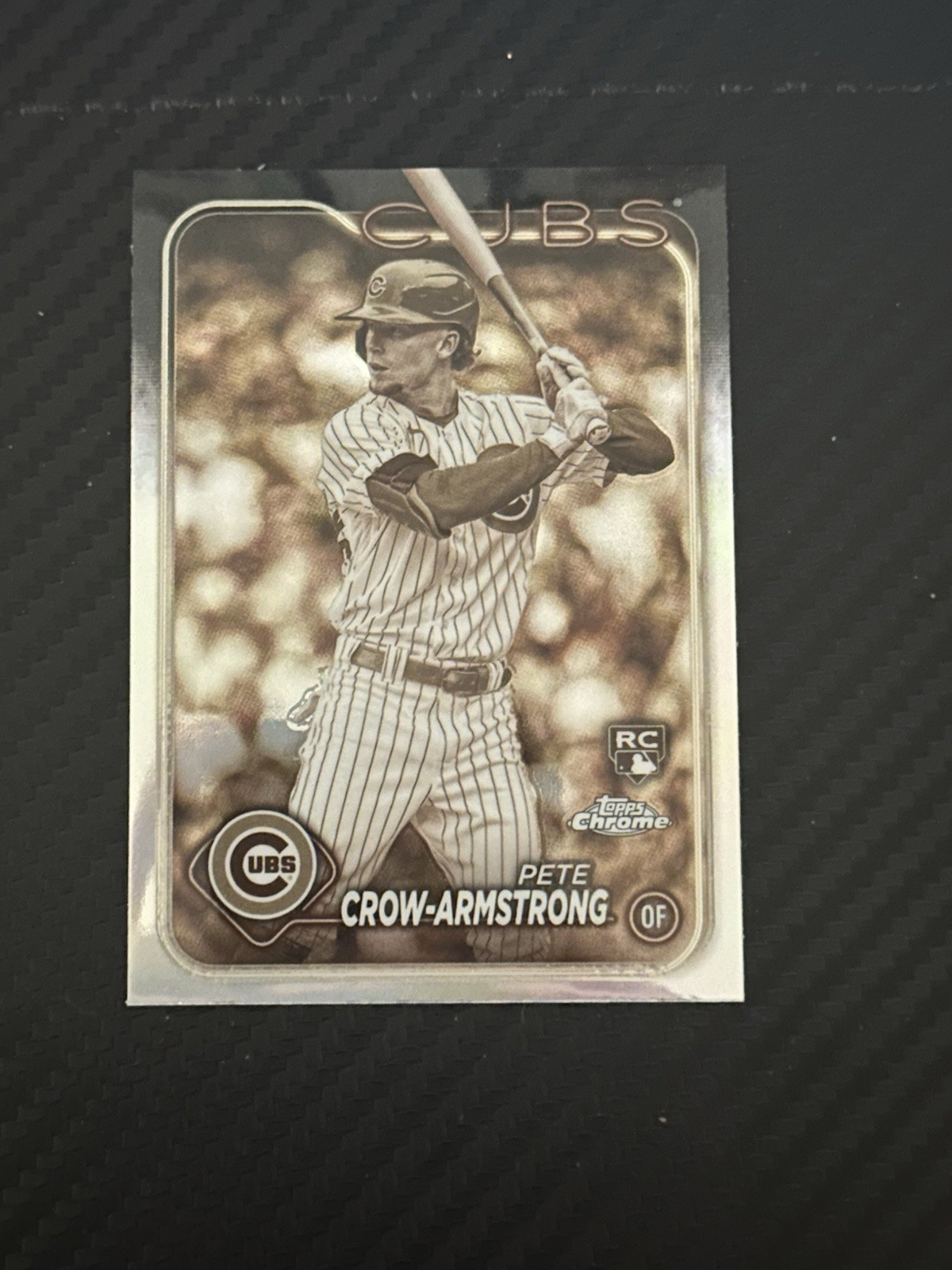 2024 Topps Chrome - Pete Crow-Armstrong #16 Sepia Refractor (RC)