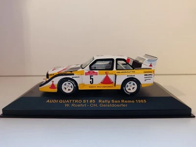 Audi Quattro Sport Circuit Irlande 1985 - Miniature Trofeu échelle 1/43