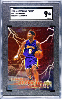 1999-00 Upper Deck Encore - Electric Currents Kobe Bryant #EC8 for