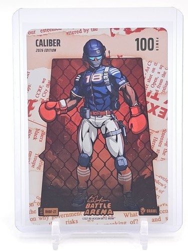 CALEB WILLIAMS CALIBER 2026 BO JACKSON BATTLE ARENA #RHBF-27 BRAWL Q3478