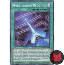 Yugioh Reptilianne Rückstoß BODE-DE061 Common 1. Auflage NM