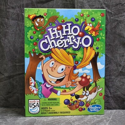 Hasbro Gaming Hi Ho Cherry-O Game 3yrs And Up Made in USA (Great Birthday Gift)