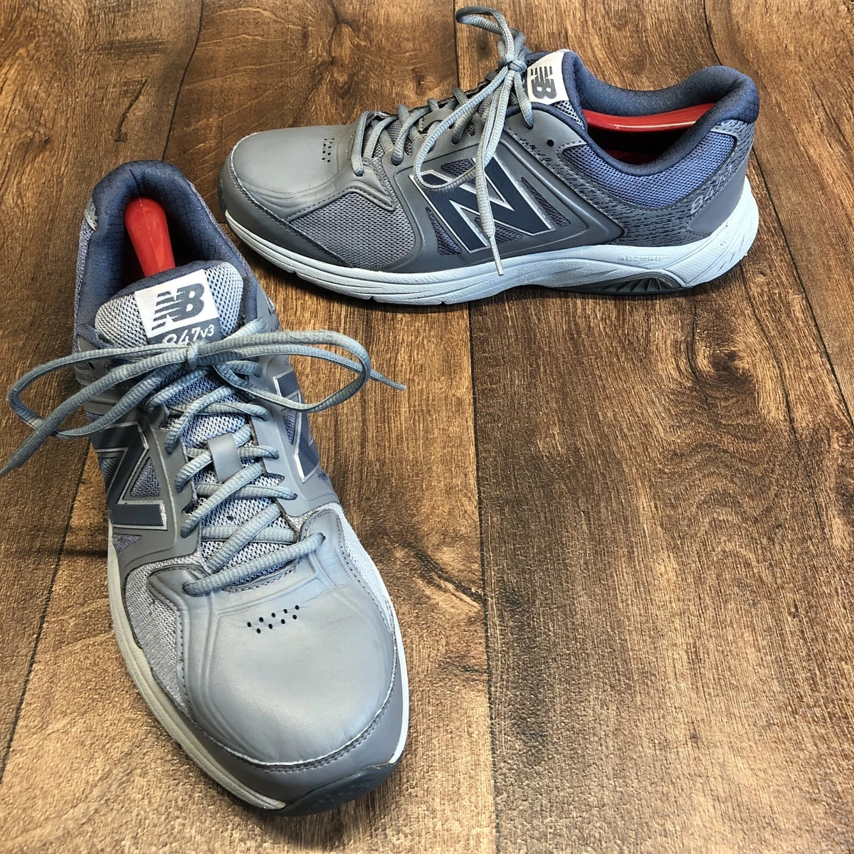 New Balance Shoes Walking Sneakers Mens 8 Gray 847v3 Athletic Low MW847GY3 New Balance Mens 847v3 Walking Sneakers Shoes | Mercari main image 3