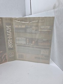 ORIGINAL SNK NEO GEO AES NAM 1975  PAPER INSERT ONLY W/CREASES (GOOD ) L13