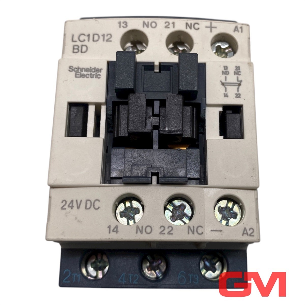 Schneider Electric Power Contactor LC1D12BD 24V DC 1NO + 1NC