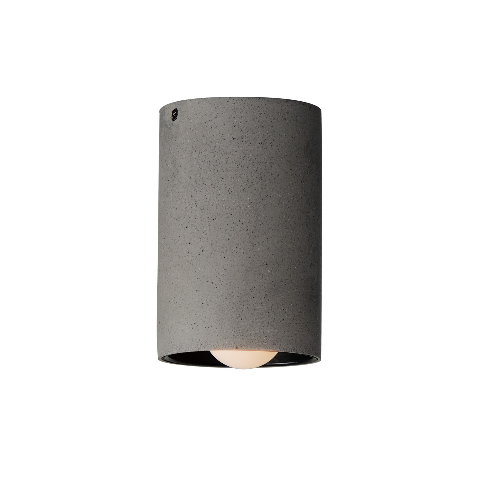 ET2 E14370 Pilar 5-Inch Grey LED Flush Mount Ceiling Light