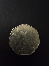 50p coin olympic football
