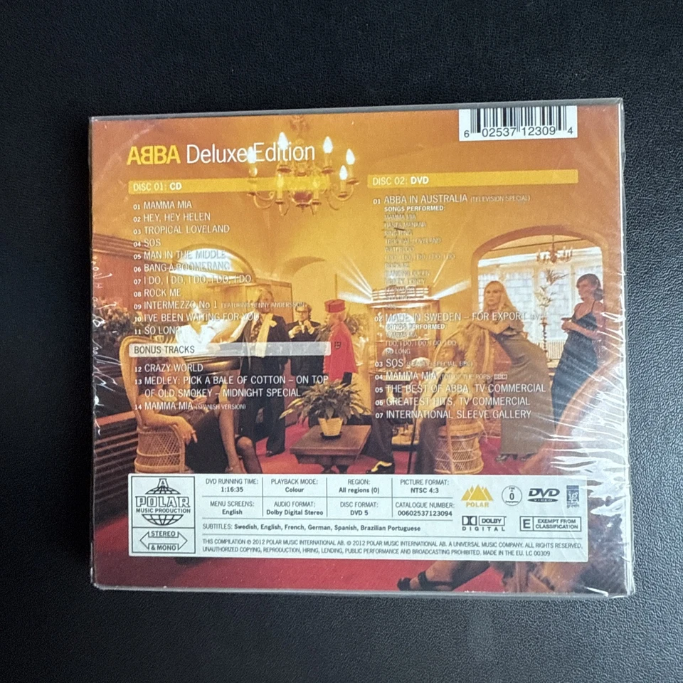 ABBA - s/t ABBA - CD + DVD - Deluxe Edition 2012 - Digipak - NEU/OVP/SLD.! - Bild 2 von 2