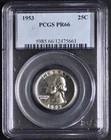 1953 Washington Quarter PCGS PR66