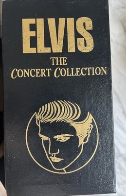 ELVIS The Concert Collection 68 Comeback Special, Aloha Hawaii 3 VHS Box Set