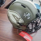Trey McBride Authentic Full Size STS Signed  Helmet Arizona Cardinals
