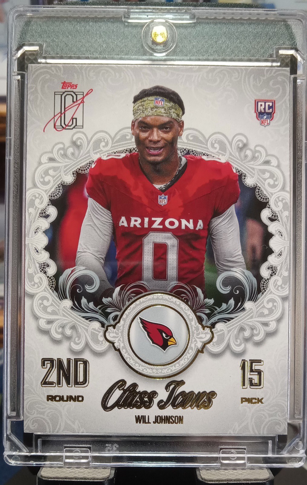 2025 Topps Signature Class - Class Icons Will Johnson #CI-21 (RC)