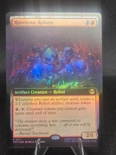 MTG TMT  - Ravenous Robots (Extended Art Foil) 0271 - Rare