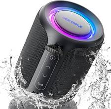 Bluetooth Speaker Wireless,Ip67 Waterproof  Dustproof Portable Speaker with Lig