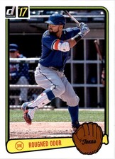 2017 Donruss '83 Retro Variations #RV36 Rougned Odor - BB