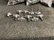 Lot of 10 NEW Mole Richardson Knob Tilt Locks 9/32" Threads 13/16" Thread long