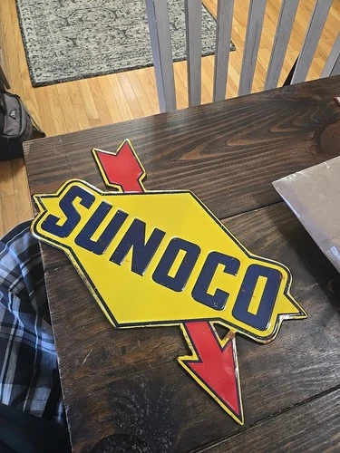 SUNOCO VINTAGE STYLE METAL SIGN