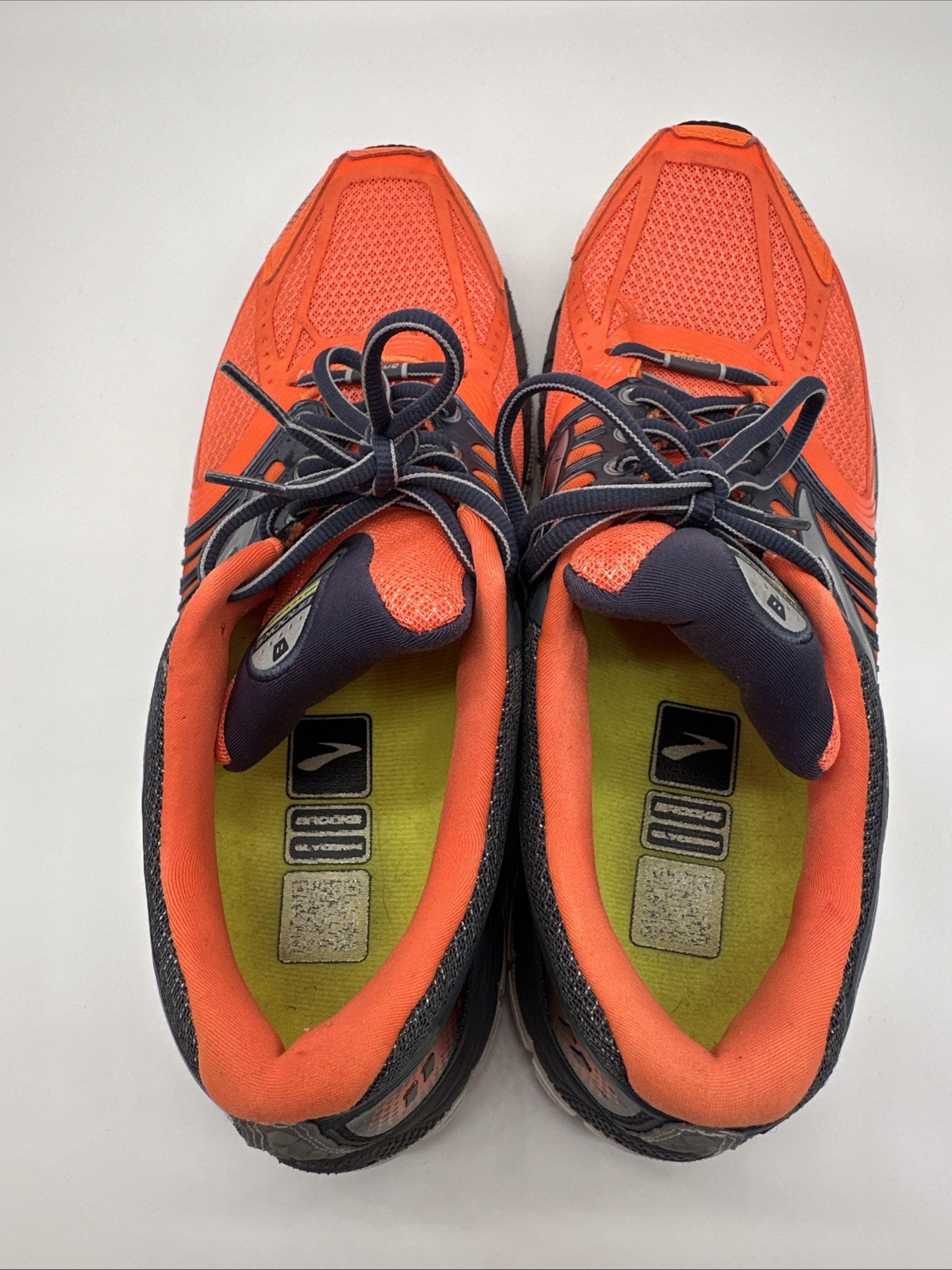 SAOLA Brooks Glycerin 11.5 Uomo Arancione Grigio I richiami sono segnalati in foto